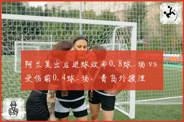 阿兰复出后进球效率0.8球_场 vs 受伤前0.4球_场，青岛外援涅槃